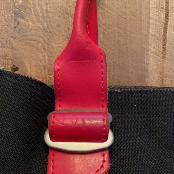 Vintage Jack Gomme Paris canvas leather tote bag - Picture 7 of 12